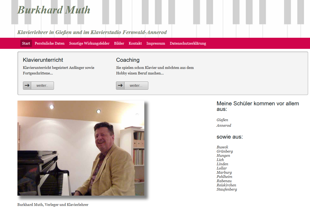 Klavierlehrer Gießen
